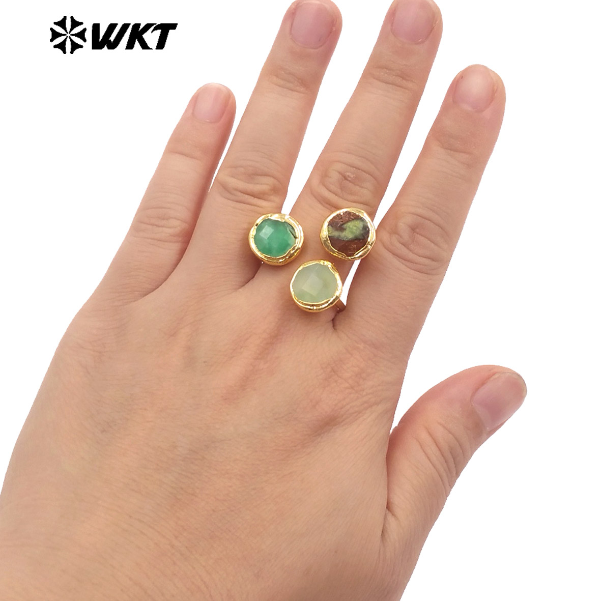 Women'S Accessories Australia - WT-R577 고품질 천연 호주 크리소프레이즈 스톤