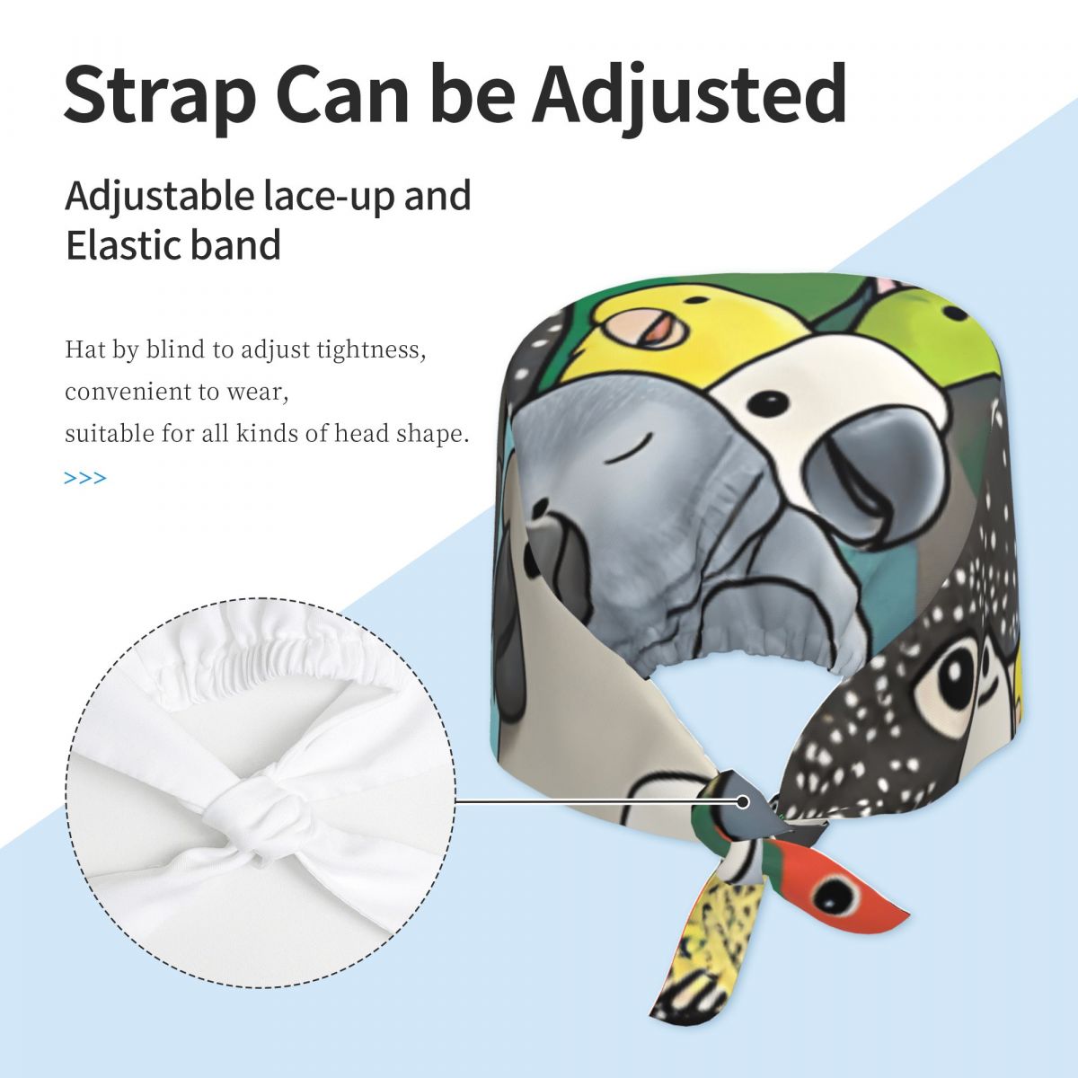 스크럽 캡스 패럿 파티 포스터 간호사 모자 남녀 패션  - Women Accessories Poster 리뷰 및 가격