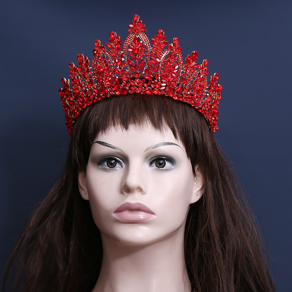 바로크 유럽 및 미국 미인 대회 신부 왕관 티아라 합금 - Women'S Wedding Accessories 리뷰 및 가격