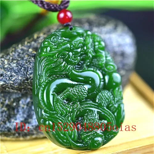 천연 녹색 중국 옥 드래곤 펜던트 목걸이, 패션 액세서 - Women Accessories Gift 리뷰 및 가격