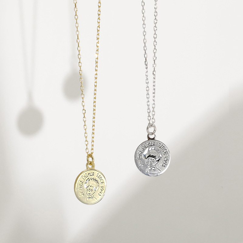 S925 스털링 실버 목걸이, 코인 펜던트가 있는 우아 - Coin Necklace Delicate 리뷰 및 가격