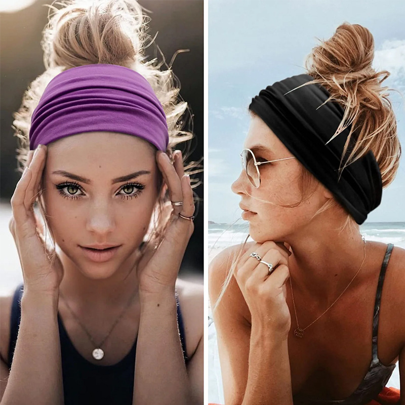 남성용 스웨트 밴드 여성용 탄성 스포츠 헤어 밴드 헤드 - Women'S Yoga Accessories 리뷰 및 가격