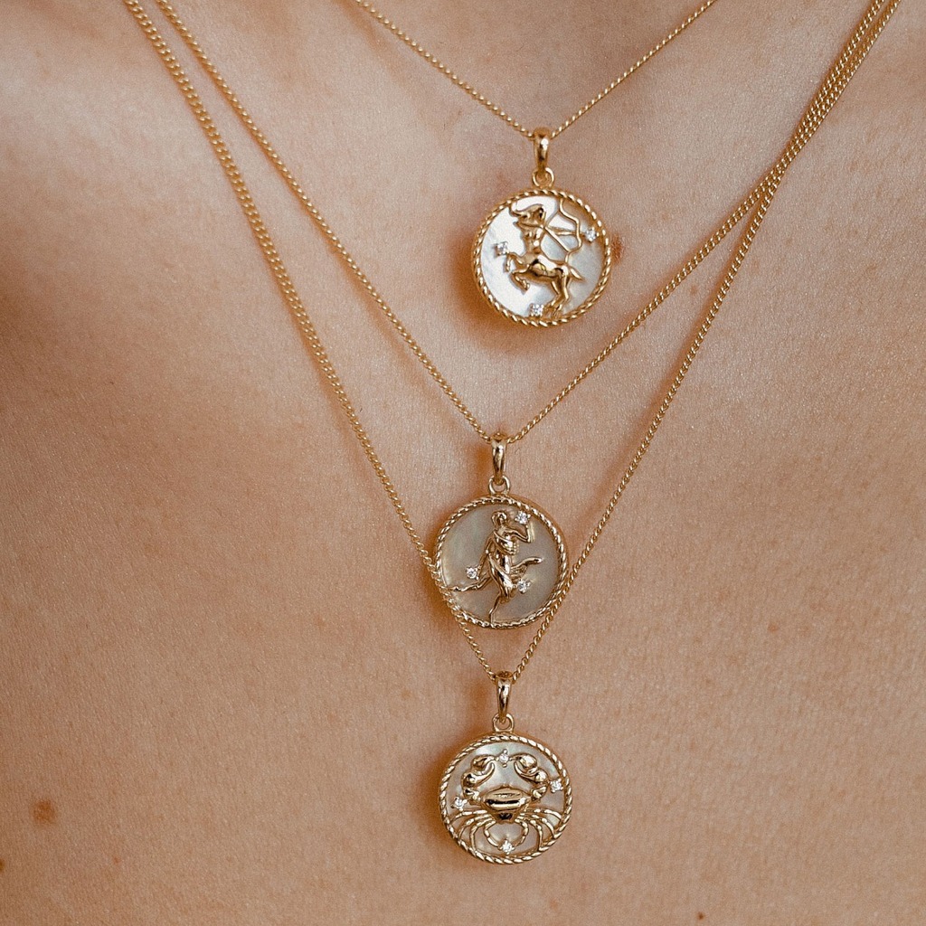 코인 펜던트 목걸이 자개 상감 점성술 펜던트 목걸이 티 - Coin Necklace Delicate 리뷰 및 가격
