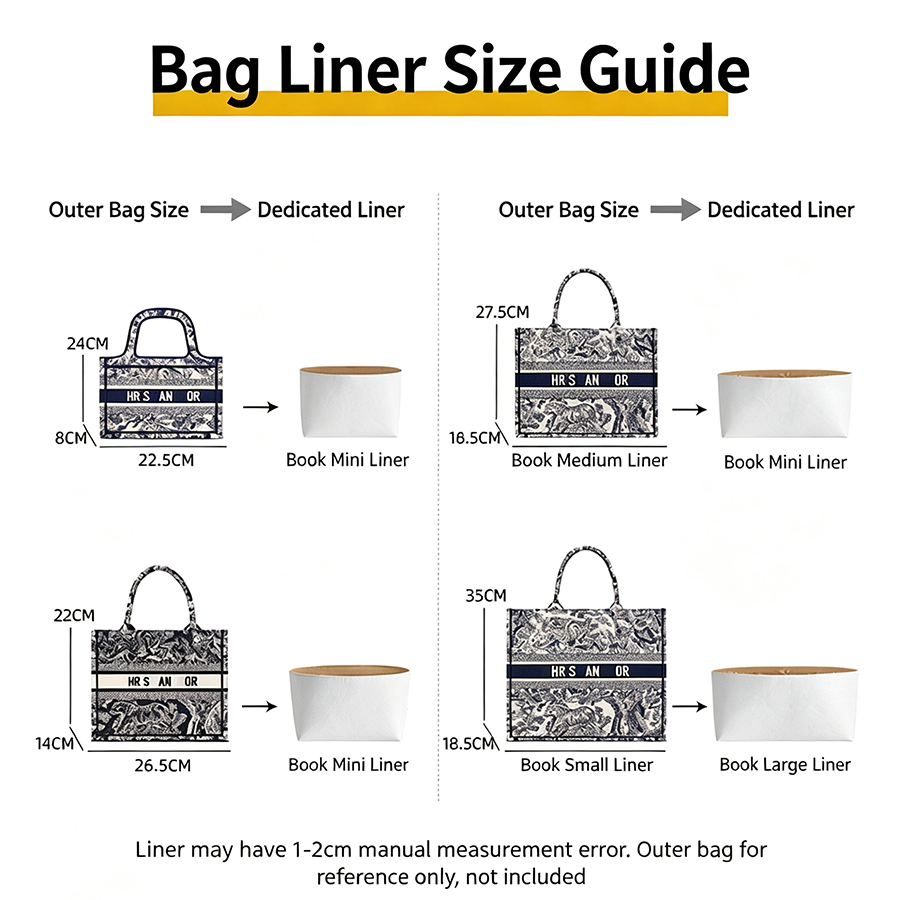 D북 토트백용 가방 정리 인서트, 패션 선물 가방 보관 - Women Accessories Gift 리뷰 및 가격
