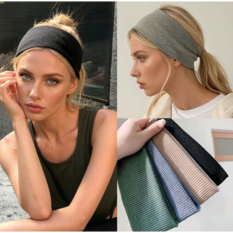 4/5/7pcs 간단한 솔리드 컬러 탄성 헤어 타이 세 - Women'S Yoga Accessories 리뷰 및 가격