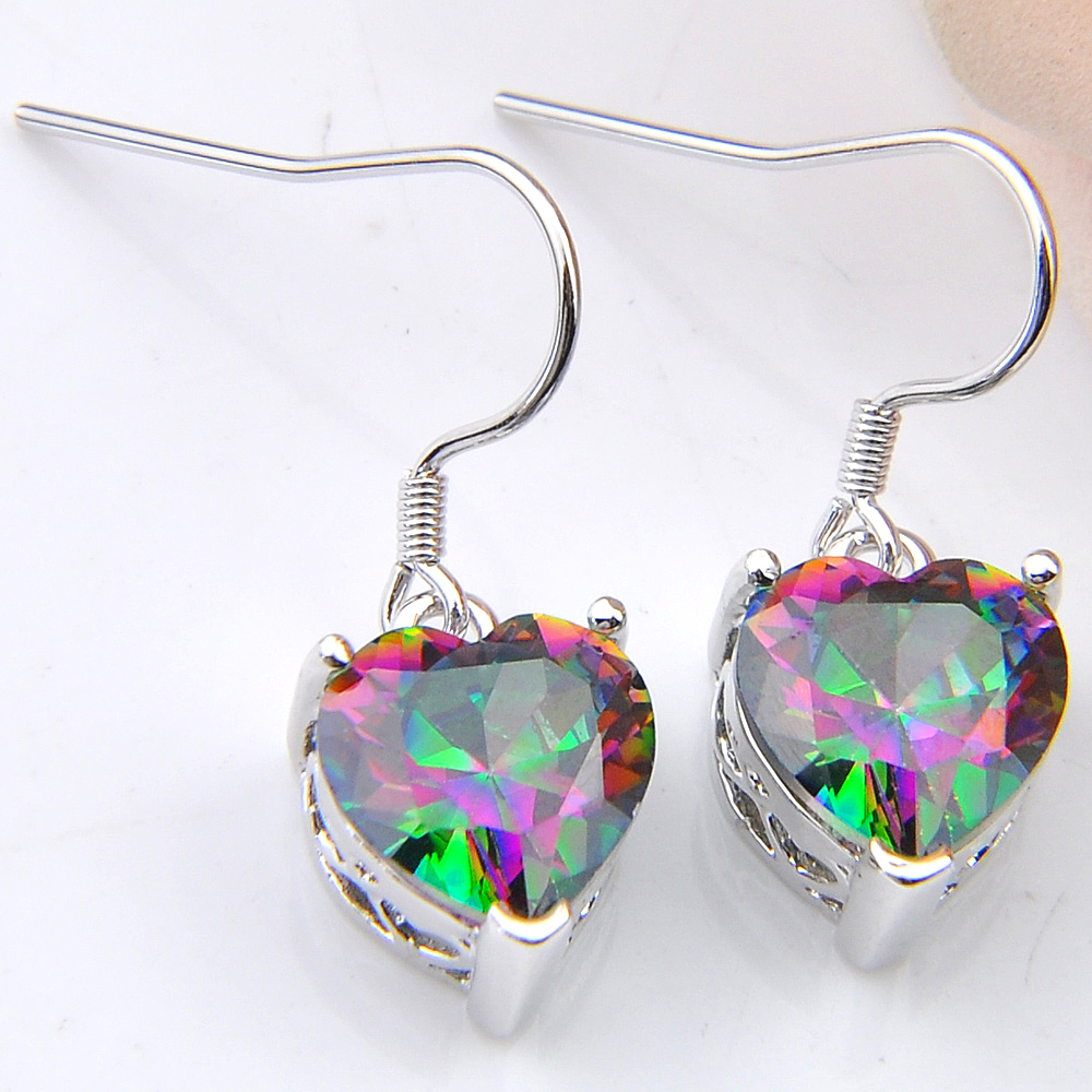 LuckyShine 하트 모양의 신비한 무지개 지르콘  - Women'S Accessories Australia 리뷰 및 가격